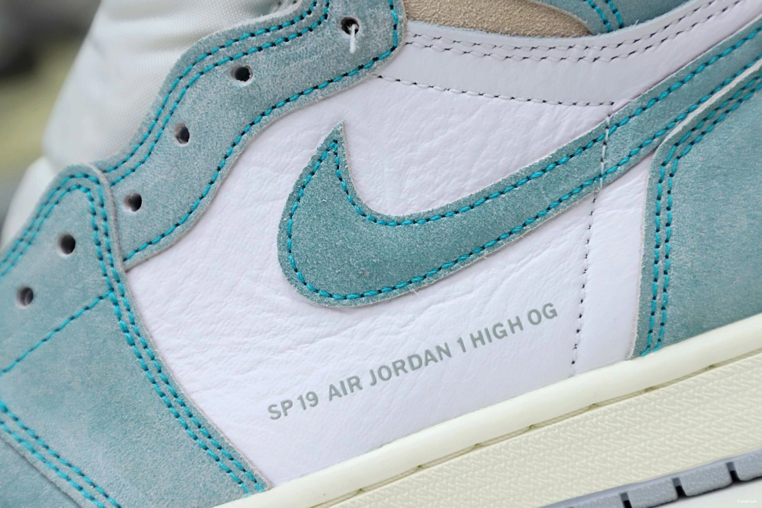 RETRO 1 HIGH GREEN' OG JORDAN 'TURBO AIR 0710